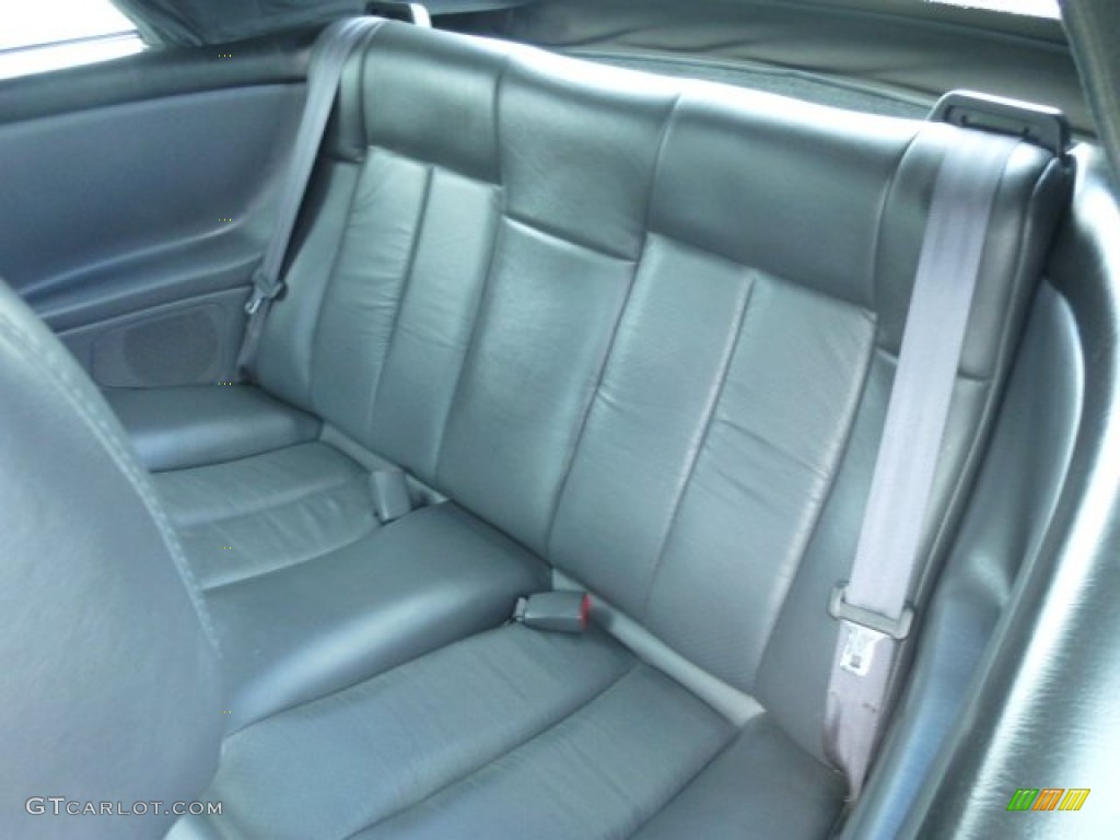2002 Toyota Solara SLE V6 Convertible Rear Seat Photos
