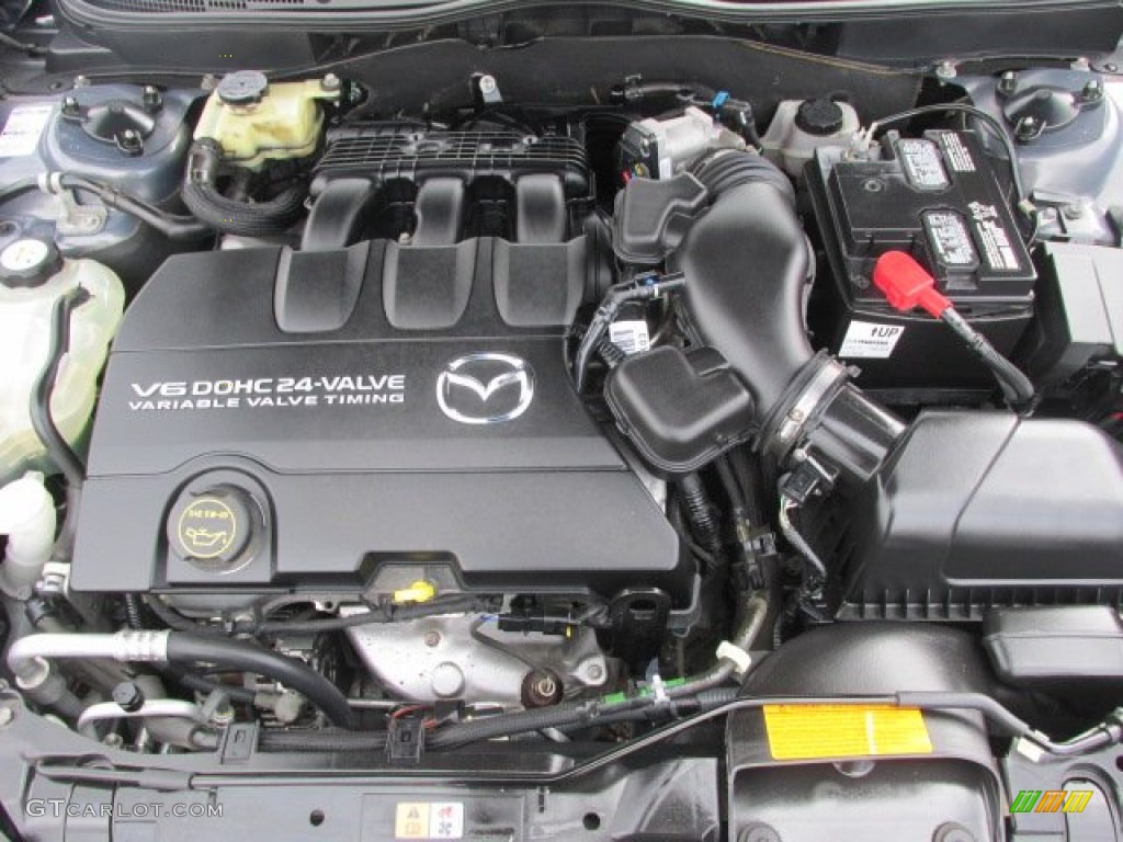 2009 Mazda MAZDA6 s Sport 3.7 Liter DOHC 24-Valve VVT V6 Engine Photo #78741128
