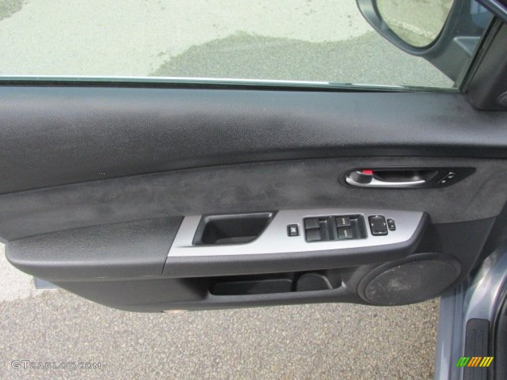 2009 Mazda MAZDA6 s Sport Black Door Panel Photo #78741200