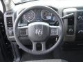 Dark Slate Gray/Medium Graystone Steering Wheel Photo for 2012 Dodge Ram 1500 #78741754