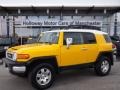 2010 Sun Fusion Yellow Toyota FJ Cruiser 4WD  photo #1