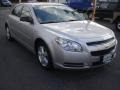 Silverstone Metallic - Malibu LS Sedan Photo No. 3