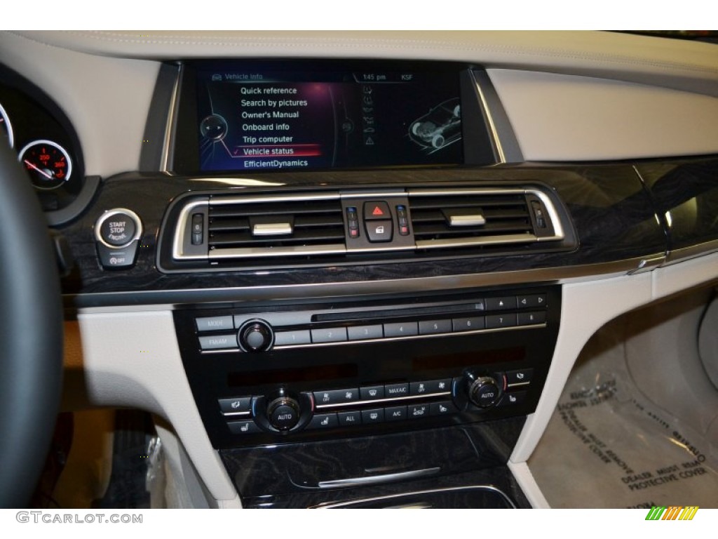 2013 7 Series 750Li Sedan - Dark Graphite Metallic II / Oyster photo #8