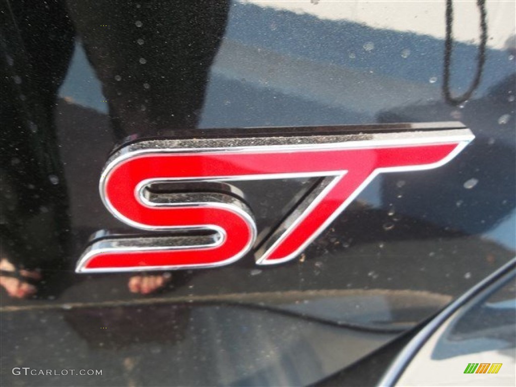 2013 Focus ST Hatchback - Tuxedo Black / ST Smoke Storm Recaro Seats photo #6