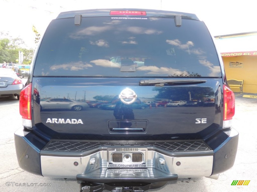 2006 Armada SE - Majestic Blue / Sand Beige photo #6