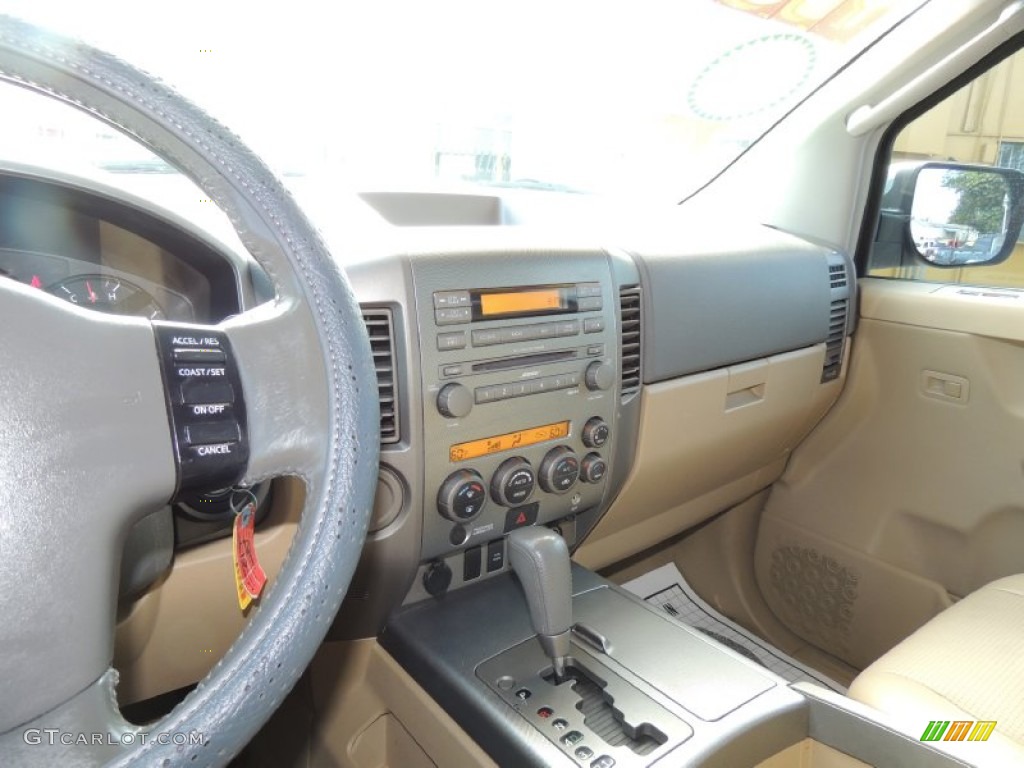 2006 Armada SE - Majestic Blue / Sand Beige photo #18