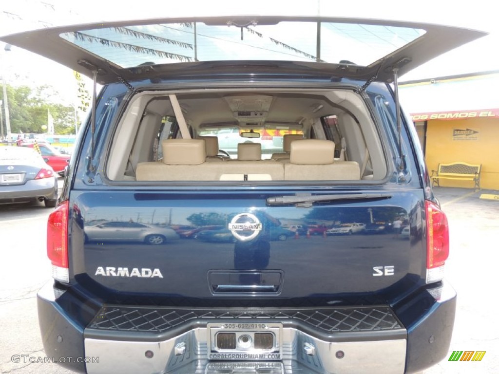 2006 Armada SE - Majestic Blue / Sand Beige photo #26