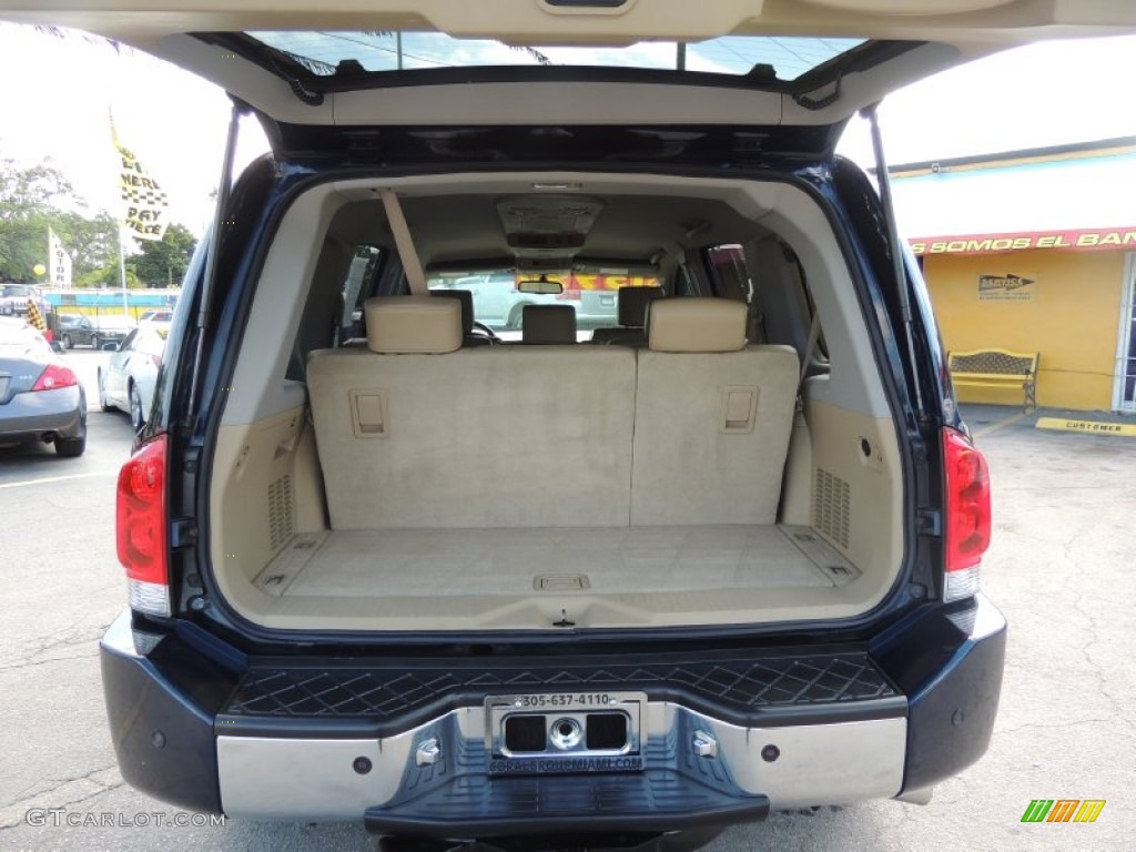 2006 Armada SE - Majestic Blue / Sand Beige photo #27