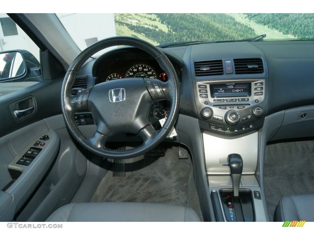 2007 Honda Accord Hybrid Sedan Gray Dashboard Photo #78744983