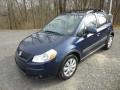 2011 Deep Sea Blue Metallic Suzuki SX4 Crossover AWD  photo #3