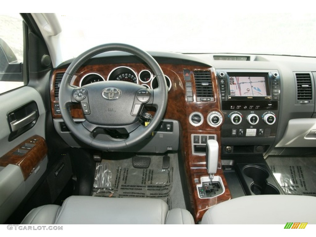 2010 Sequoia Limited 4WD - Slate Gray Metallic / Graphite photo #10