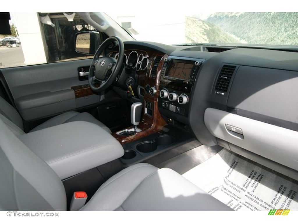2010 Sequoia Limited 4WD - Slate Gray Metallic / Graphite photo #12