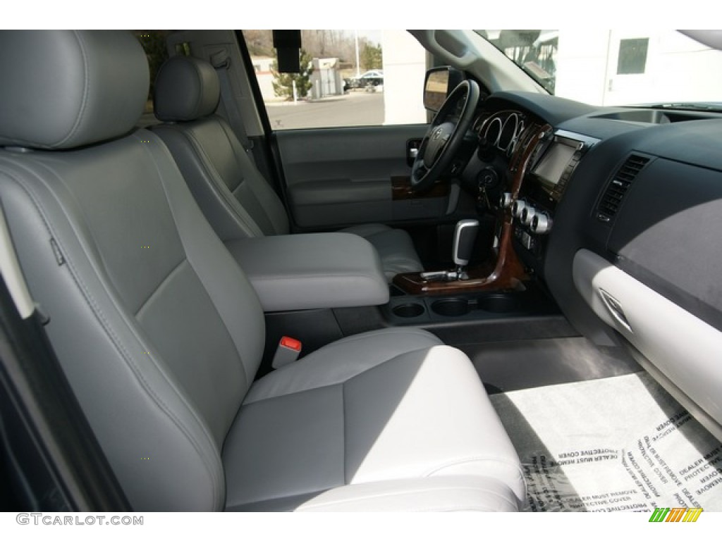 2010 Sequoia Limited 4WD - Slate Gray Metallic / Graphite photo #13
