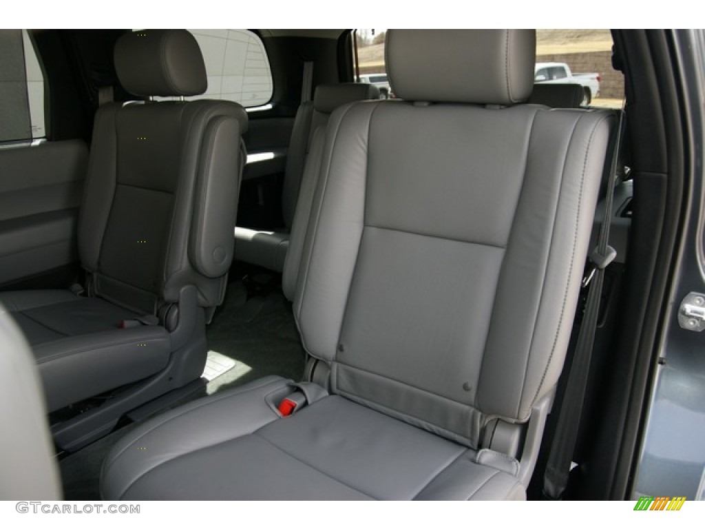 2010 Sequoia Limited 4WD - Slate Gray Metallic / Graphite photo #17