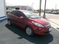 2013 Ruby Red Ford Fiesta SE Sedan  photo #9