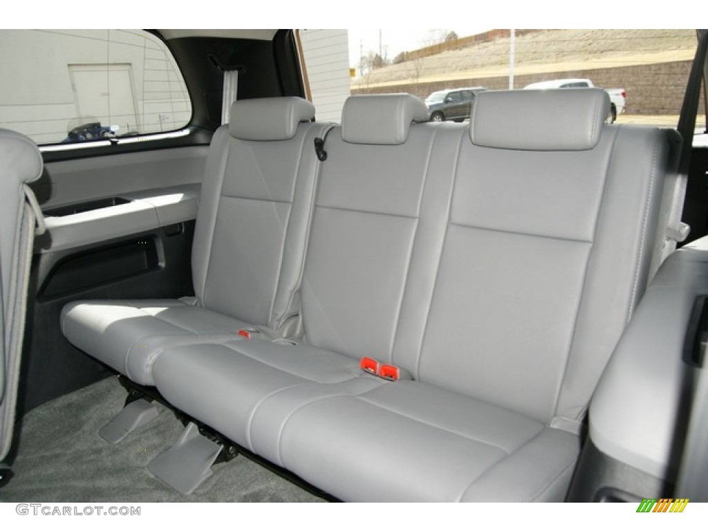 2010 Sequoia Limited 4WD - Slate Gray Metallic / Graphite photo #19