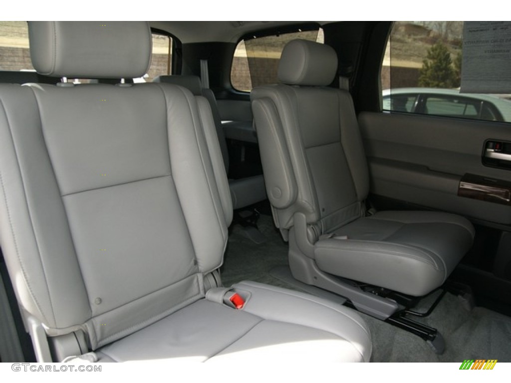 2010 Sequoia Limited 4WD - Slate Gray Metallic / Graphite photo #20
