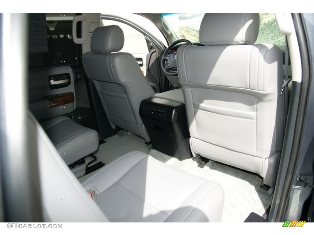 2010 Sequoia Limited 4WD - Slate Gray Metallic / Graphite photo #21