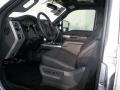 2013 Ingot Silver Metallic Ford F250 Super Duty Lariat Crew Cab 4x4  photo #23