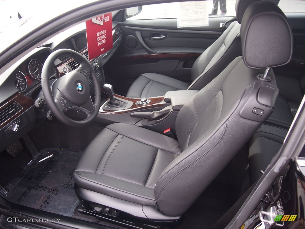 Black Interior 2011 BMW 3 Series 328i Coupe Photo #78746633