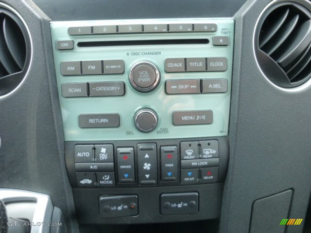 2010 Honda Pilot EX-L 4WD Controls Photos