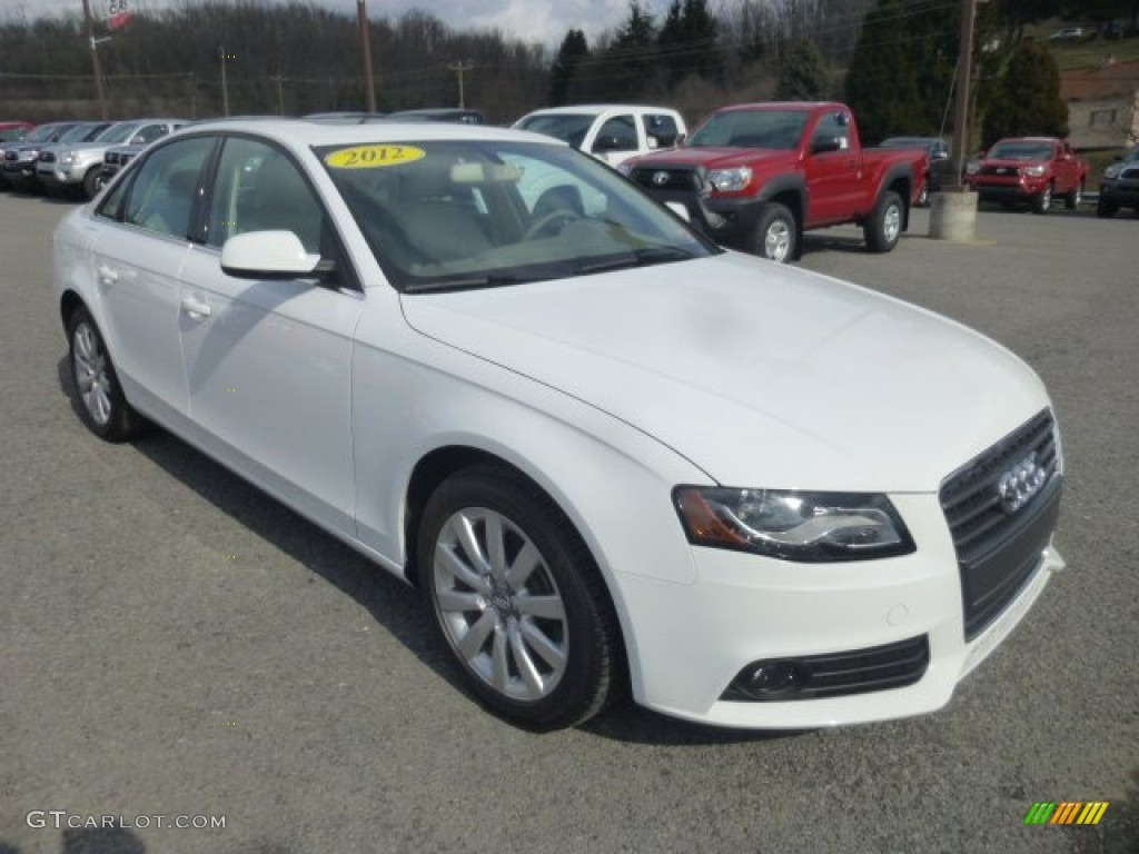 Ibis White 2012 Audi A4 2.0T Sedan Exterior Photo #78747233