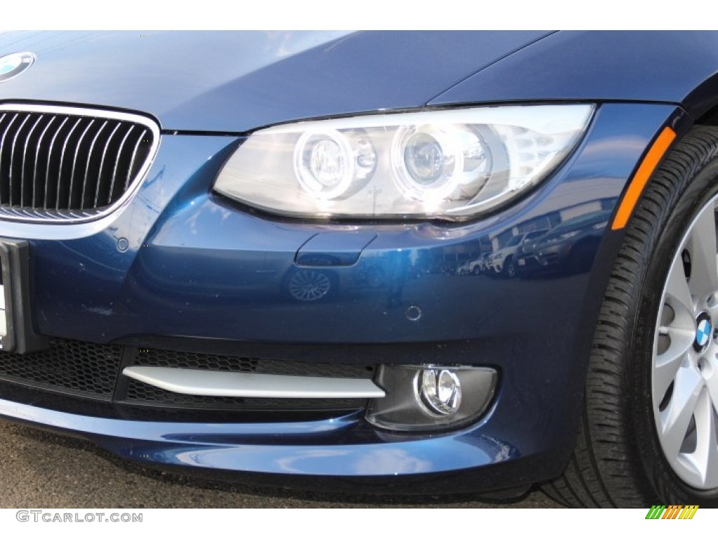2013 3 Series 328i xDrive Coupe - Deep Sea Blue Metallic / Oyster photo #29