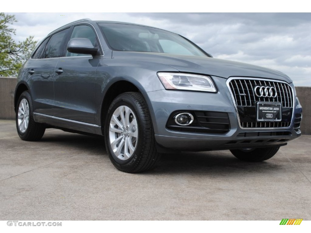 2013 Q5 2.0 TFSI quattro - Monsoon Gray Metallic / Steel Grey photo #1