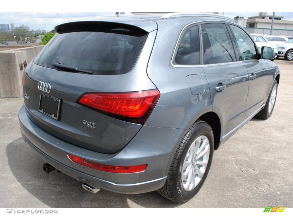 2013 Q5 2.0 TFSI quattro - Monsoon Gray Metallic / Steel Grey photo #7