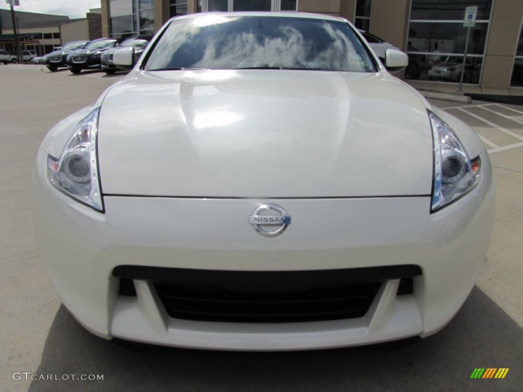 2010 370Z Sport Touring Coupe - Pearl White / Black Leather photo #6