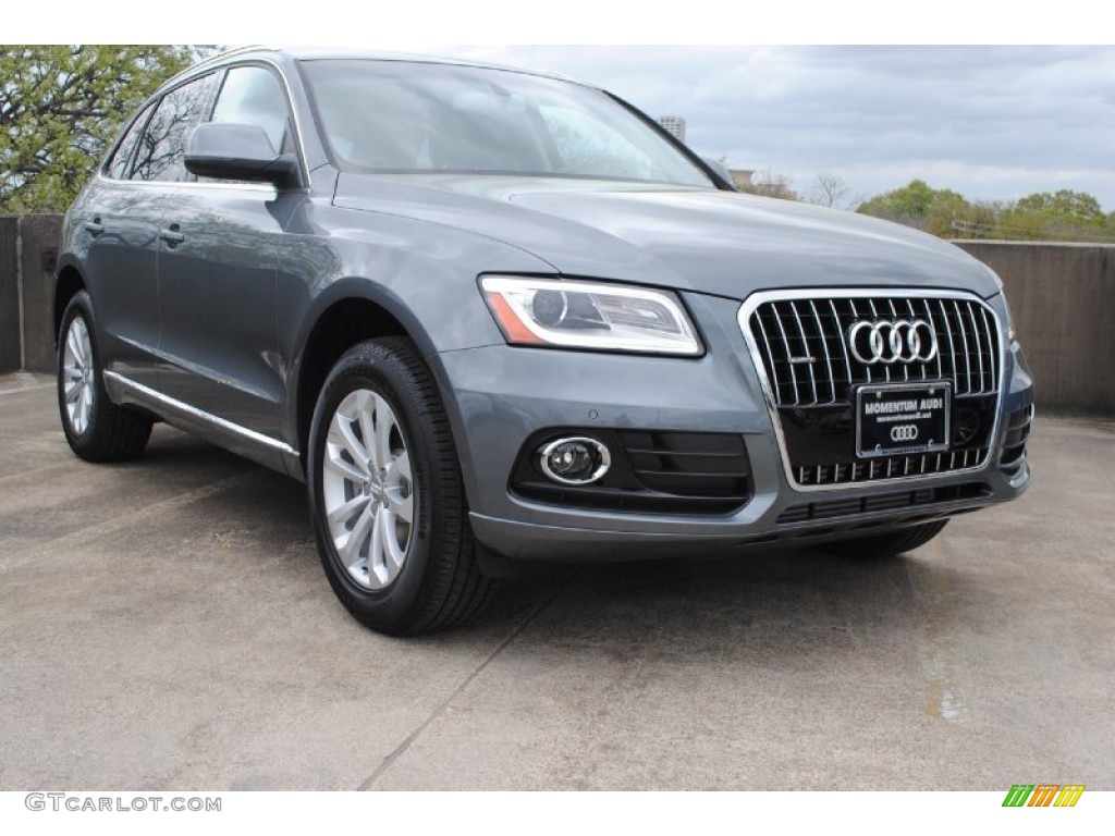 2013 Q5 2.0 TFSI quattro - Monsoon Gray Metallic / Steel Grey photo #1