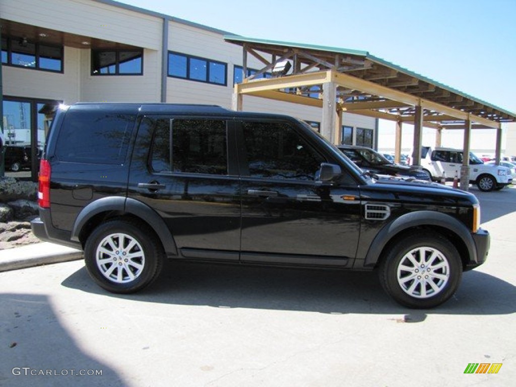 2008 LR3 V8 SE - Java Black Pearlescent / Alpaca Beige photo #11