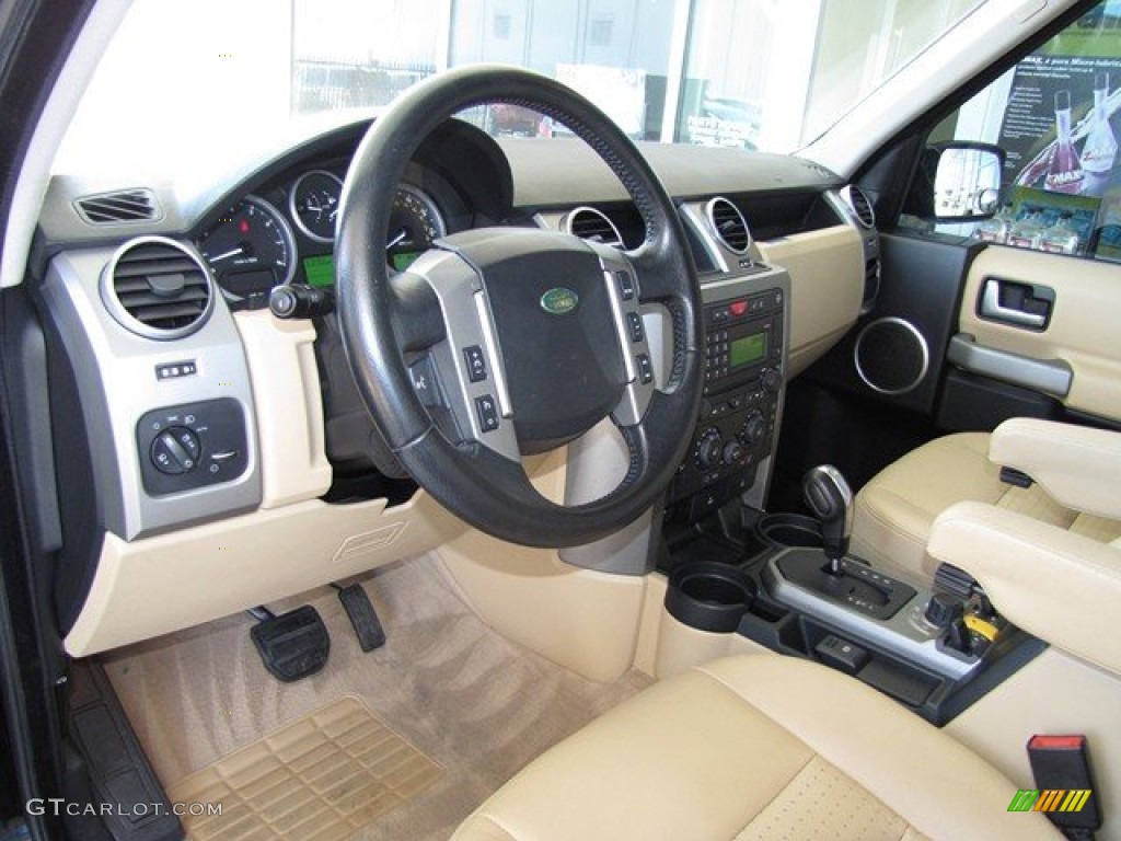 Alpaca Beige Interior 2008 Land Rover LR3 V8 SE Photo #78748681