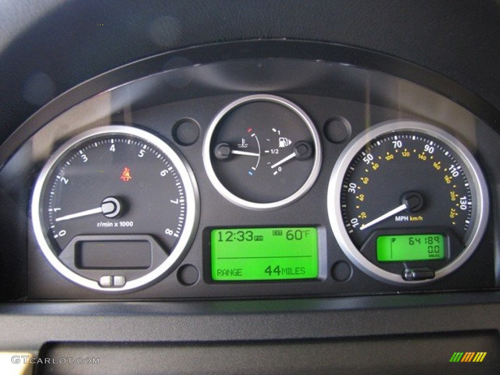 2008 Land Rover LR3 V8 SE Gauges Photo #78748738
