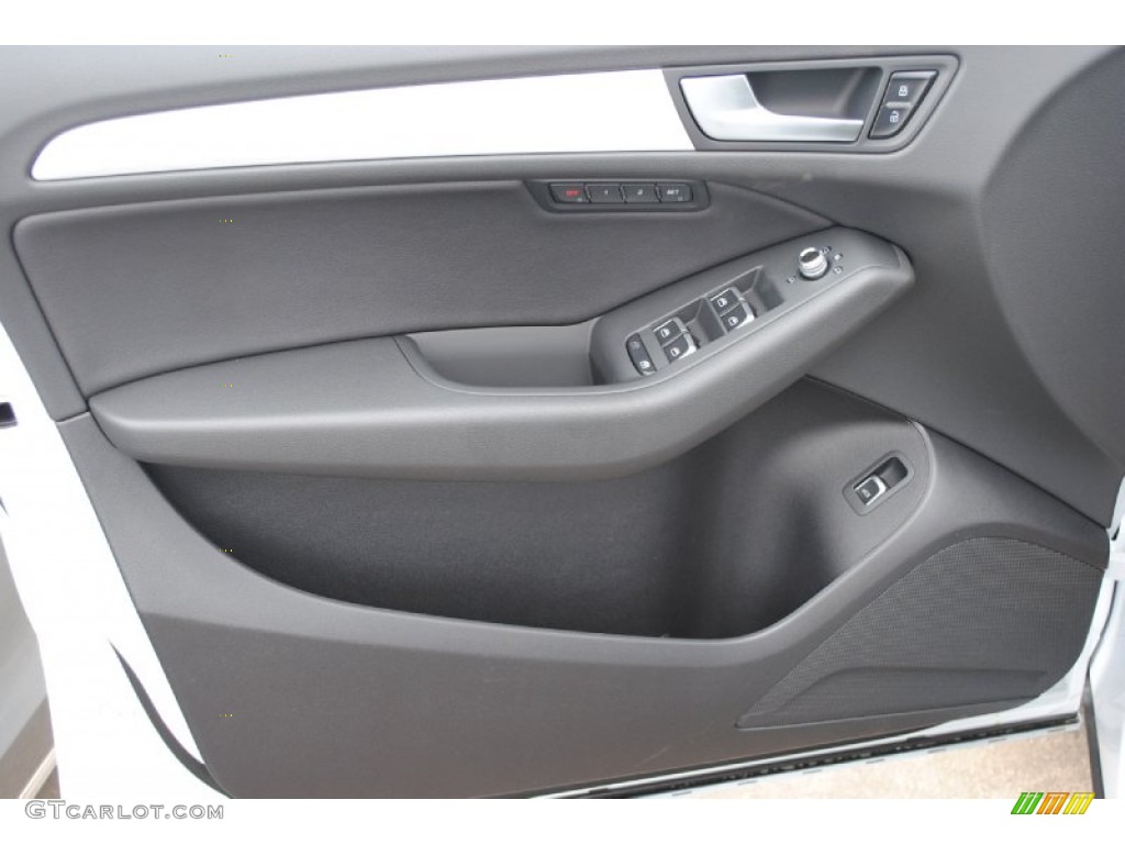 2013 Audi Q5 3.0 TFSI quattro Black Door Panel Photo #78748919