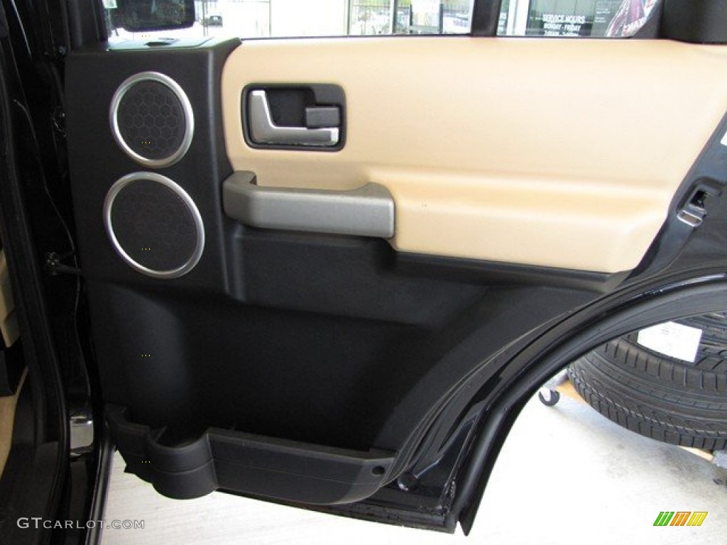 2008 LR3 V8 SE - Java Black Pearlescent / Alpaca Beige photo #38