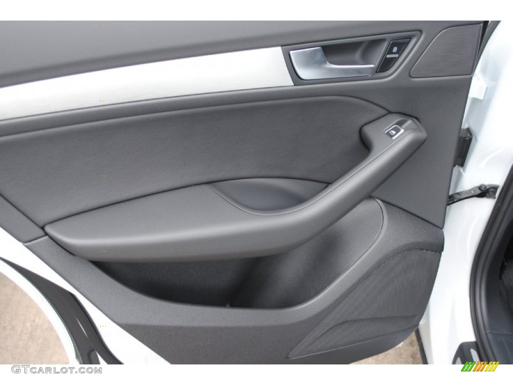 2013 Audi Q5 3.0 TFSI quattro Black Door Panel Photo #78749268
