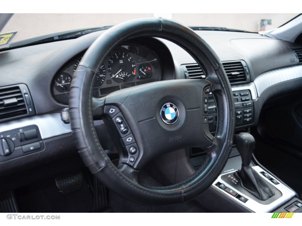 2004 3 Series 325xi Sedan - Jet Black / Black photo #29