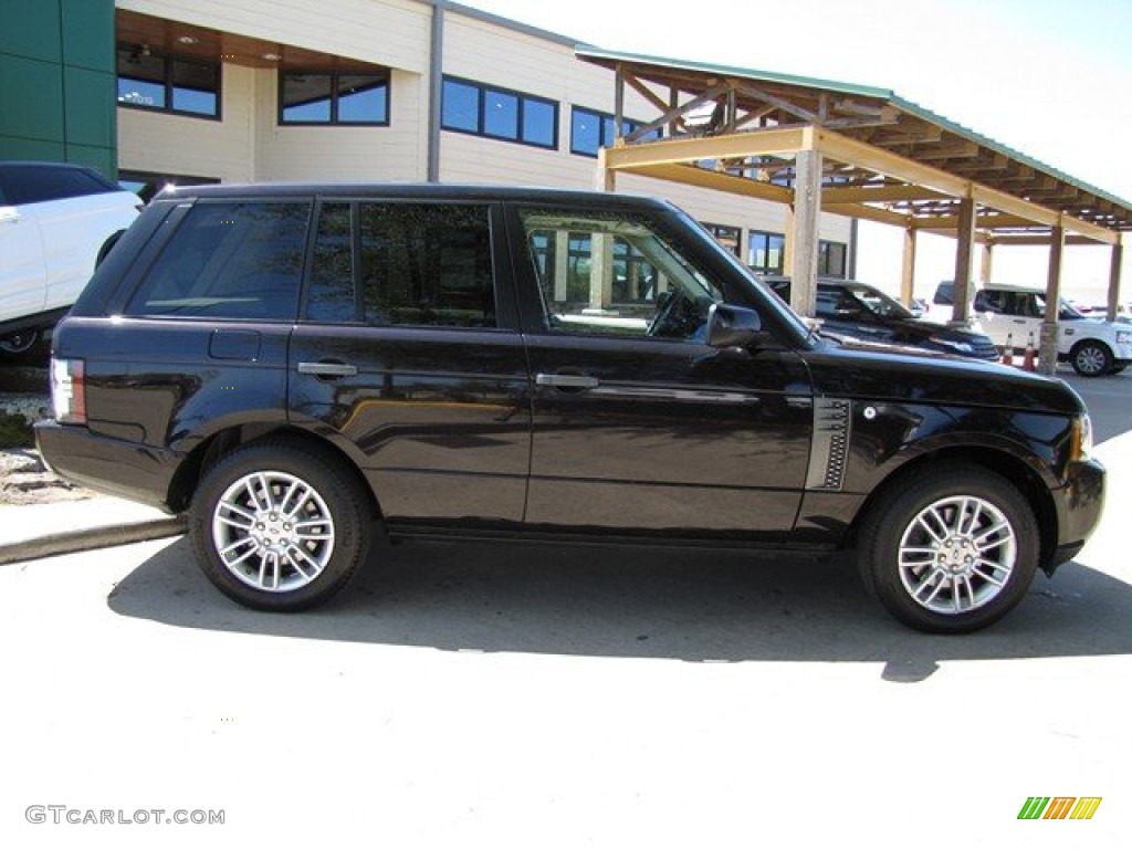 Santorini Black Metallic 2011 Land Rover Range Rover HSE Exterior Photo #78749495