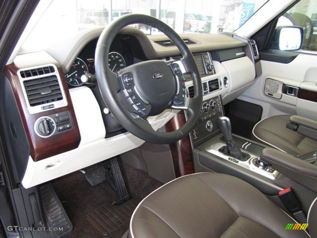 2011 Land Rover Range Rover HSE Arabica/Ivory Dashboard Photo #78749510