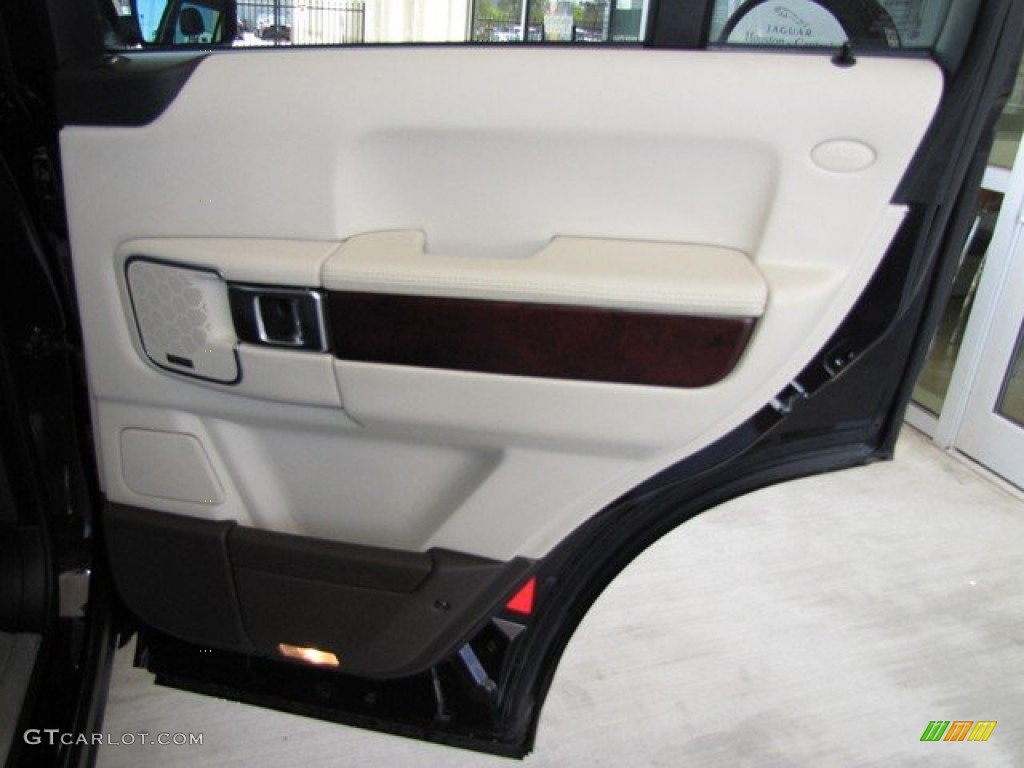 2011 Land Rover Range Rover HSE Arabica/Ivory Door Panel Photo #78750017