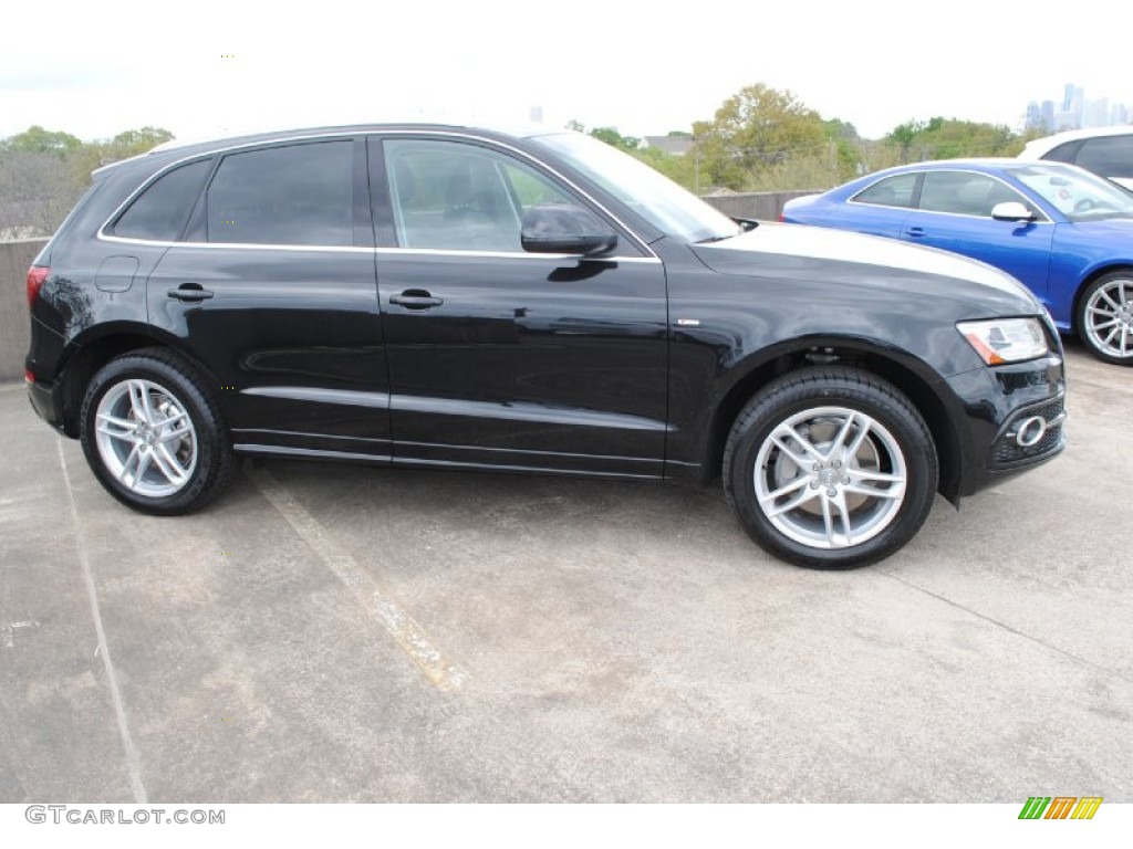Phantom Black Pearl 2013 Audi Q5 3.0 TFSI quattro Exterior Photo #78750644