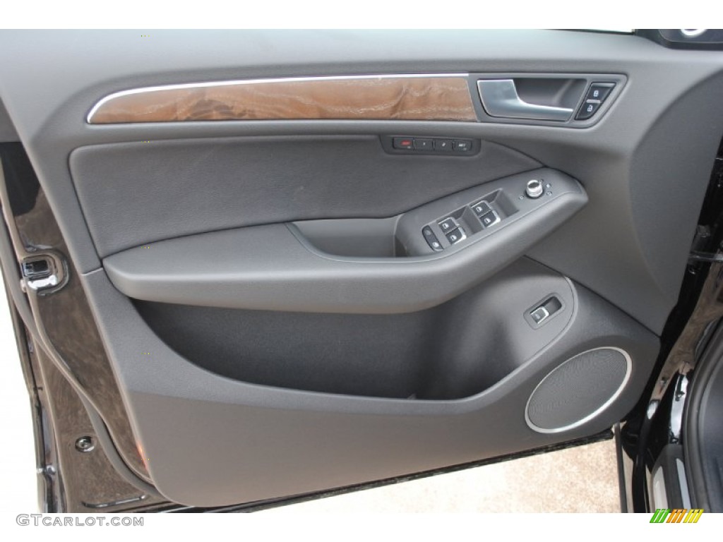 2013 Audi Q5 3.0 TFSI quattro Black Door Panel Photo #78750687
