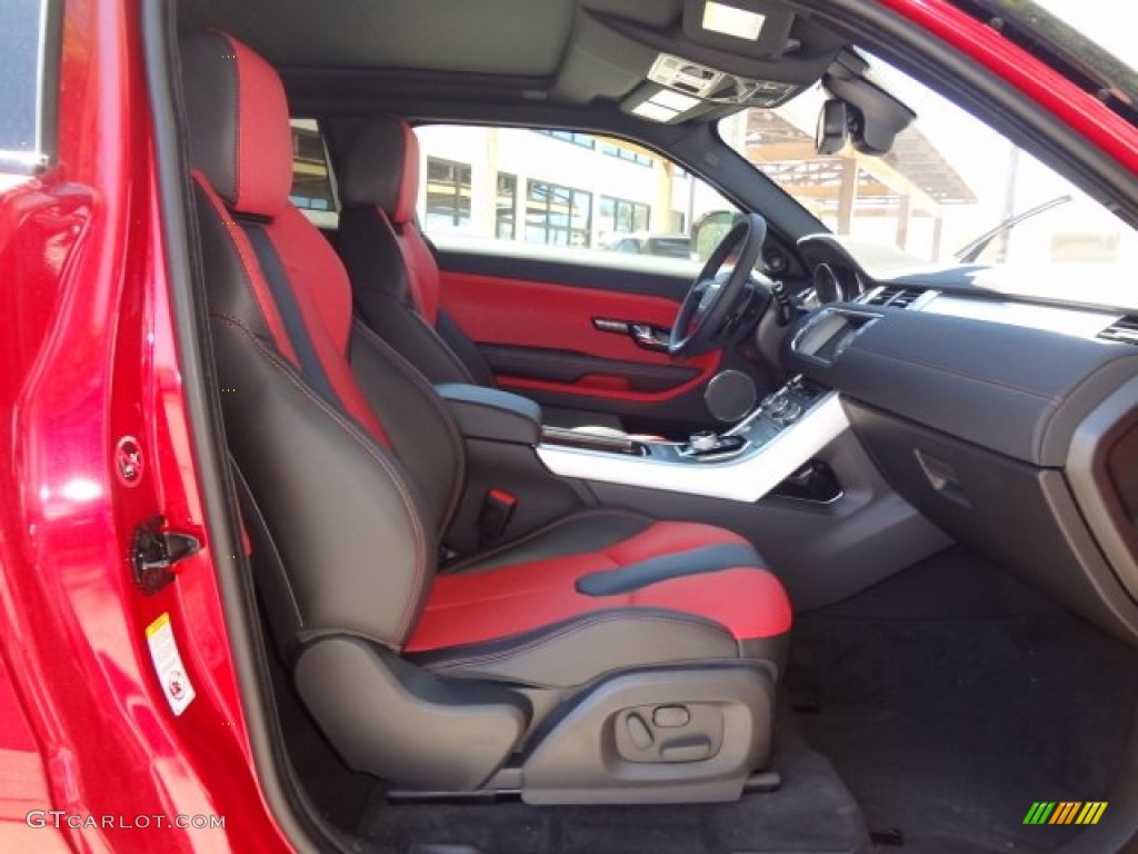 2013 Land Rover Range Rover Evoque Dynamic Coupe Front Seat Photos