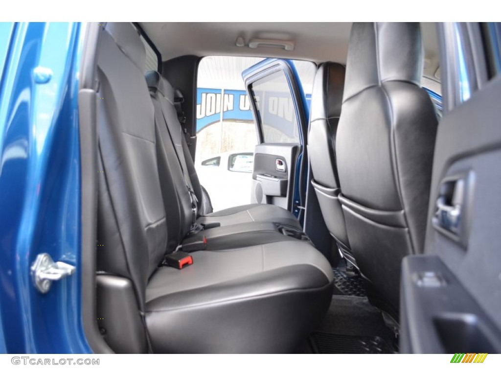 2012 Chevrolet Colorado LT Crew Cab Rear Seat Photos