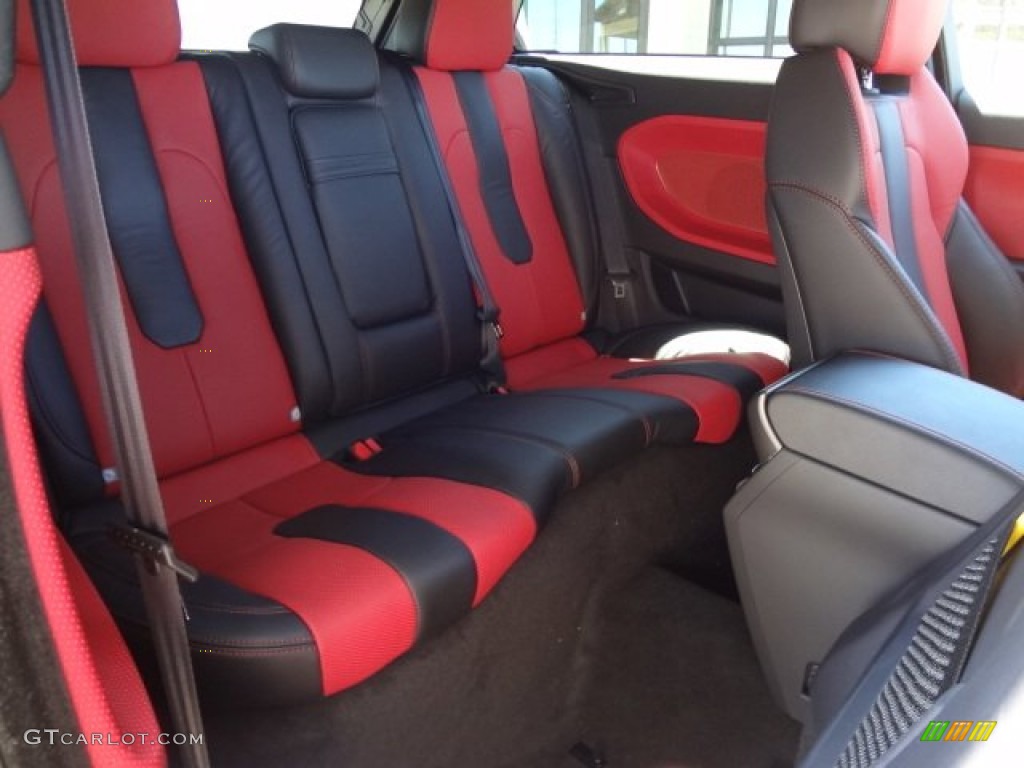 2013 Land Rover Range Rover Evoque Dynamic Coupe Rear Seat Photo #78751525