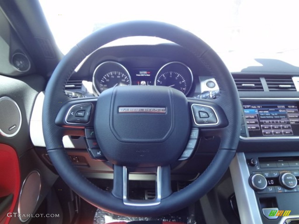 2013 Land Rover Range Rover Evoque Dynamic Coupe Steering Wheel Photos