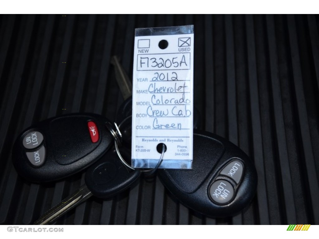 2012 Chevrolet Colorado LT Crew Cab Keys Photo #78751679