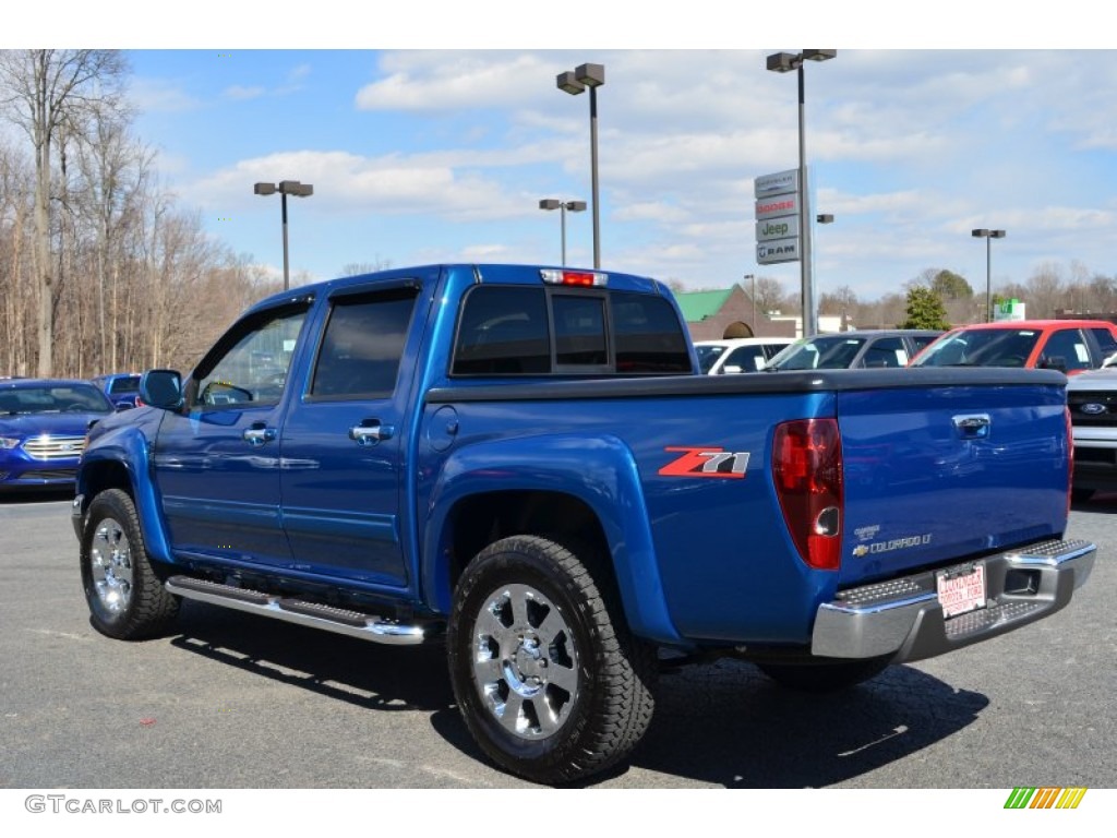 Aqua Blue Metallic 2012 Chevrolet Colorado LT Crew Cab Exterior Photo #78751694
