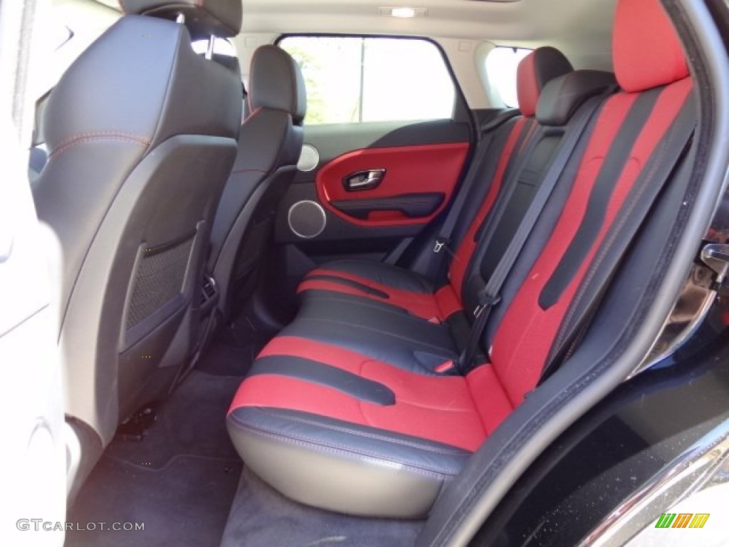 2013 Land Rover Range Rover Evoque Dynamic Rear Seat Photo #78751703